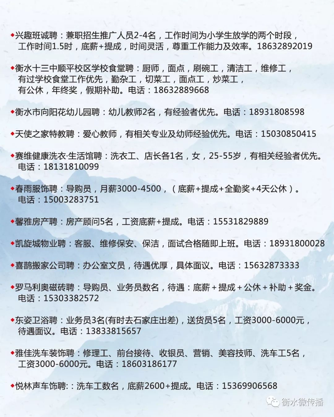 雷州招聘最新信息概览